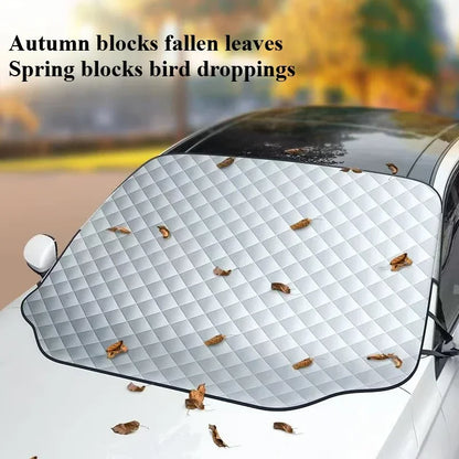 Pare-soleil de pare-brise avant de voiture, couverture anti-neige, protection contre la glace et le gel, protection solaire, modèles 3 Highland 2024, Y, X, S