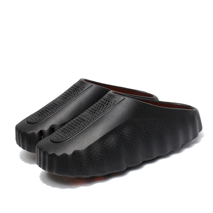 Pantoufles d'été à la mode pour hommes, chaussures d'extérieur légères antidérapantes à tige basse, chaussures décontractées résistantes à l'eau pour hommes