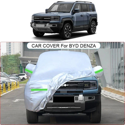 Housse épaisse Anti-pluie et neige pour voiture, accessoires imperméables pour BYD DENZA B5 B8 B9 D9 N7 N9 SUPER 3 Z9 Z9GT YANGWANG U7 U8 2023 – 2023