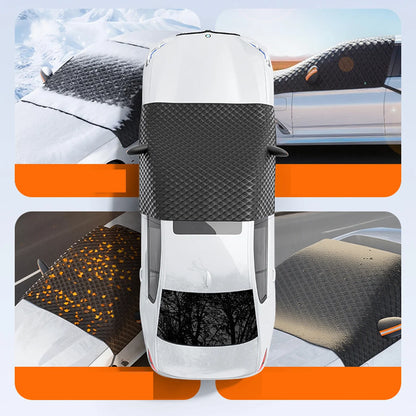 Couverture de pare-brise de voiture, bouclier de neige imperméable, auvent d'extérieur d'hiver, demi-couvercle de protection, pare-soleil de fenêtre avant externe