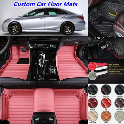 Pour Lynk & Co Z10 Z20 900 tapis de sol de voiture personnalisés tapis Auto en cuir PU imperméable pied Coche accessoire revêtement de sol