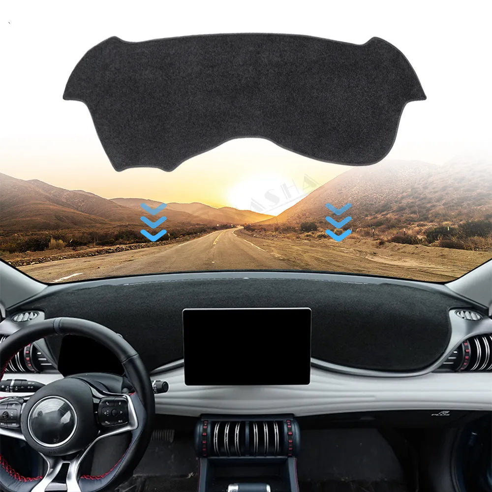 Couverture de tableau de bord de voiture, tapis Anti-UV pour BYD Atto 3 Ev 2022 2023, moulures intérieures de voiture, tampon antidérapant, accessoires Yuan Plus