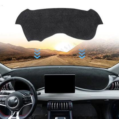 Couverture de tableau de bord de voiture, tapis Anti-UV pour BYD Atto 3 Ev 2022 2023, moulures intérieures de voiture, tampon antidérapant, accessoires Yuan Plus