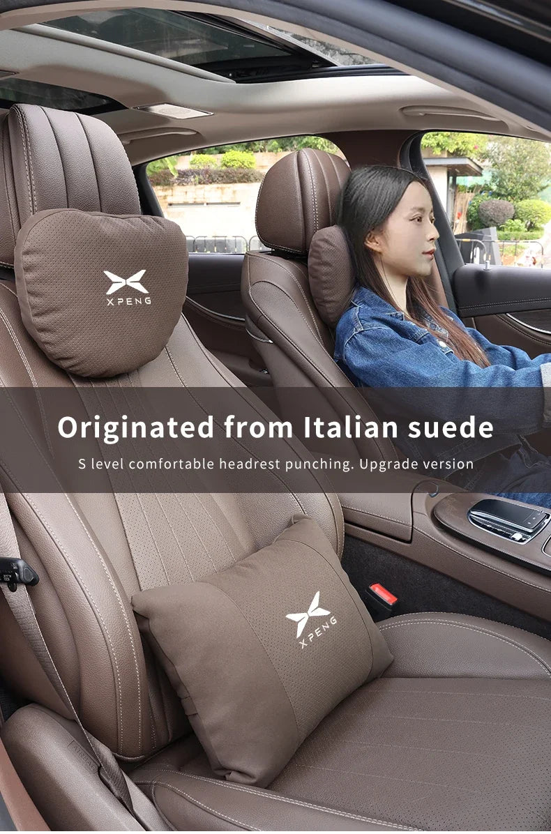 XPENG P5 P7 G3 G6 G9 X9 N5 F57 BETA appui-tête de voiture soutien du cou siège coussin lombaire respirant doux oreiller de cou accessoires automobiles