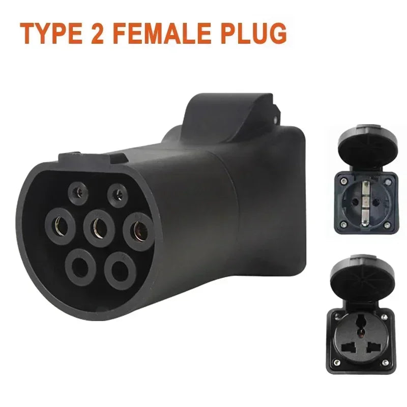 Adaptateur de chargeur de voiture électrique V2L, prise pour décharge BYD 16A 3.5kW Type 2, outil de chargement de véhicule électrique pour charger Schuko