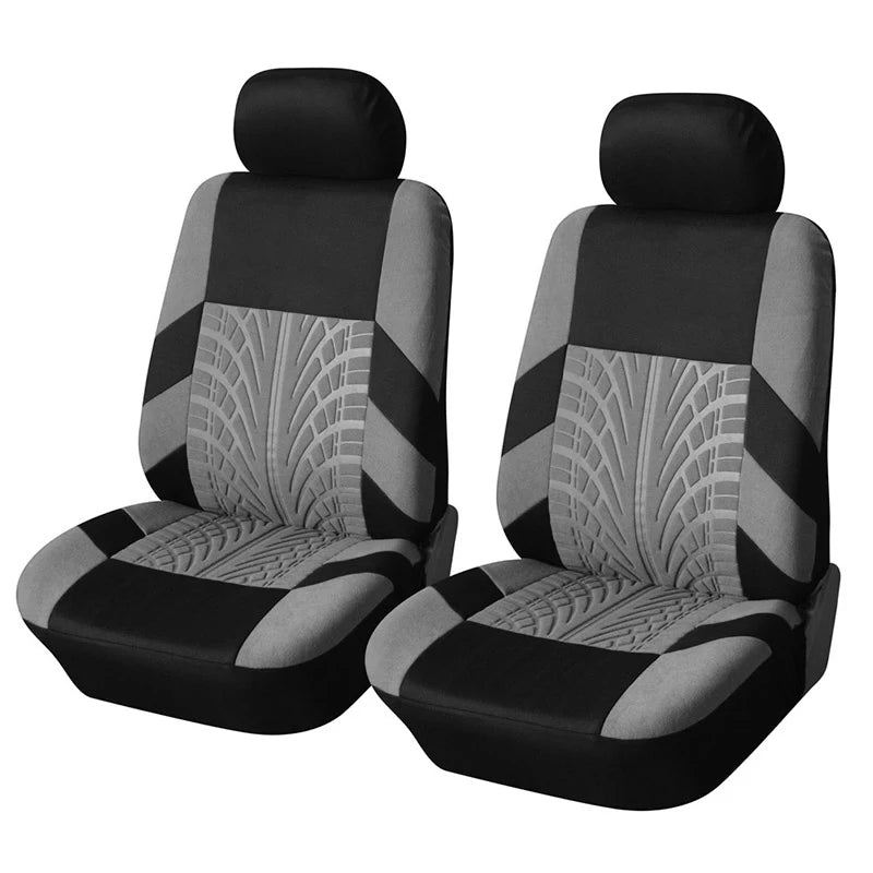 Ensemble de housses de siège de voiture universelles, 2/5 pièces, adaptées à la plupart des housses de voiture avec détails de pneus, adaptées aux housses de siège indépendantes, protection des sièges