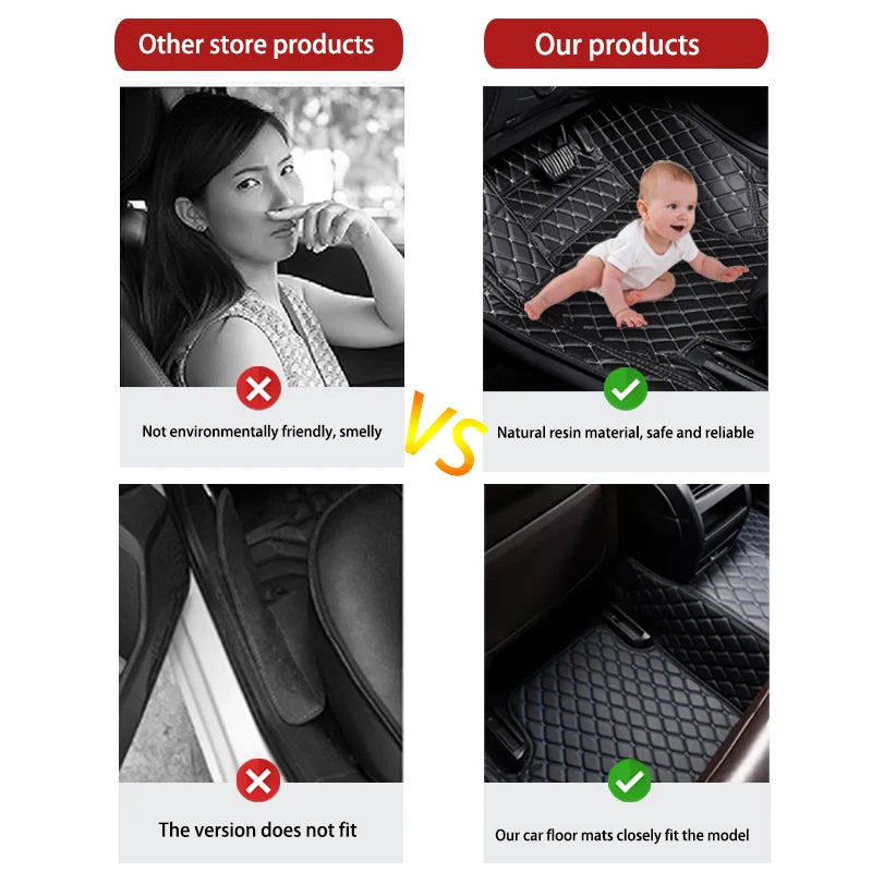 Tapis de sol de voiture pour Xpeng G6 2023 2024 2025 2026 2027, imperméable, personnalisé, accessoires d'intérieur