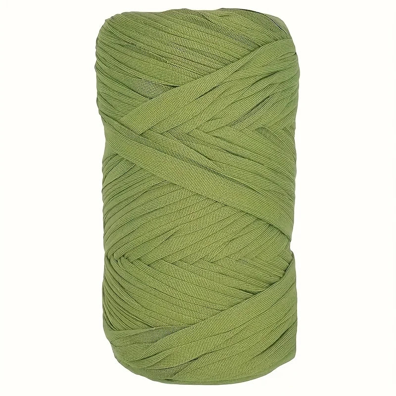 Fil à tricoter élastique de qualité supérieure 200g - Couleurs vibrantes pour sacs au crochet, paniers, tapis, cadeau de la Saint-Valentin |   Expédition 24h/24