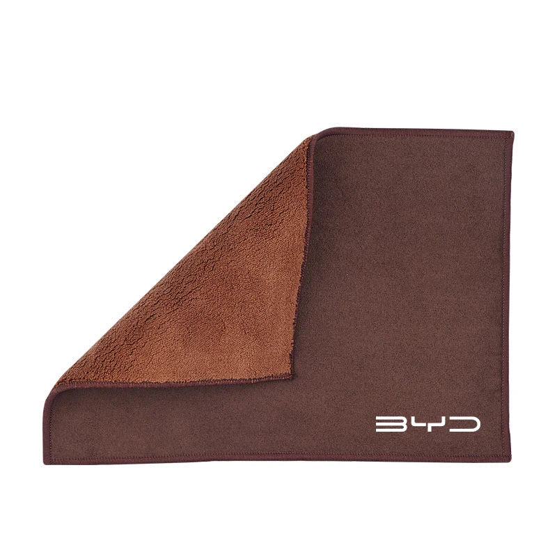 Serviette de voiture en microfibre, chiffon de nettoyage Super absorbant pour BYD Tang F3 E6 Atto3 Yuan Plus Song Max F0 G3 I3 Ea1 Dmi 2din S7