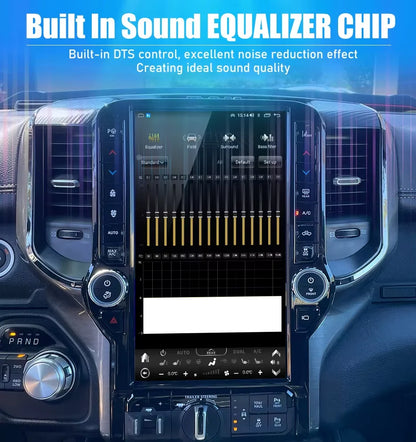 13.6 pouces Andro14 pour Dodge RAM 1500 2500 3500 2019-2022 GPS Navigation Bluetooth autoradio lecteur multimédia Carplay Auto