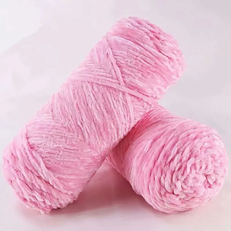 Fil de velours doux en chenille pour modules ogo 1, fil de peluche DolDave Baby, accessoires Amigurumi, bricolage, 100% polyester, 100g, 130m