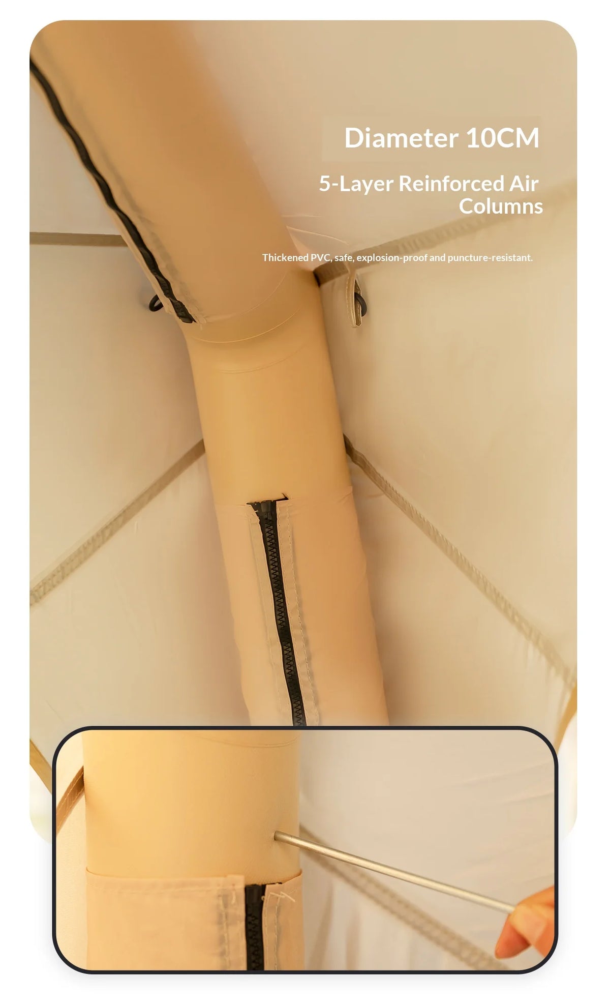 Tente dôme gonflable portable imperméable pour le camping en plein air Mountainhiker, grande capacité pour plusieurs personnes, auvent de parc, auvent de pique-nique