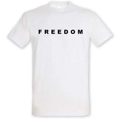 Freedom Charlie Kirk T-shirt Cotton Loose Casual Female/Male Tshirts Unisex Streetwear America American Fashion Women T Shirts