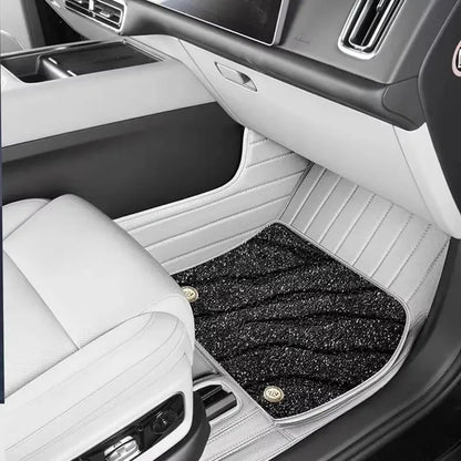 Ensemble complet de tapis de sol de voiture personnalisés en cuir, pour Grand Cherokee WK2 2011 2012 2013 2014 2016 2018, accessoires automobiles