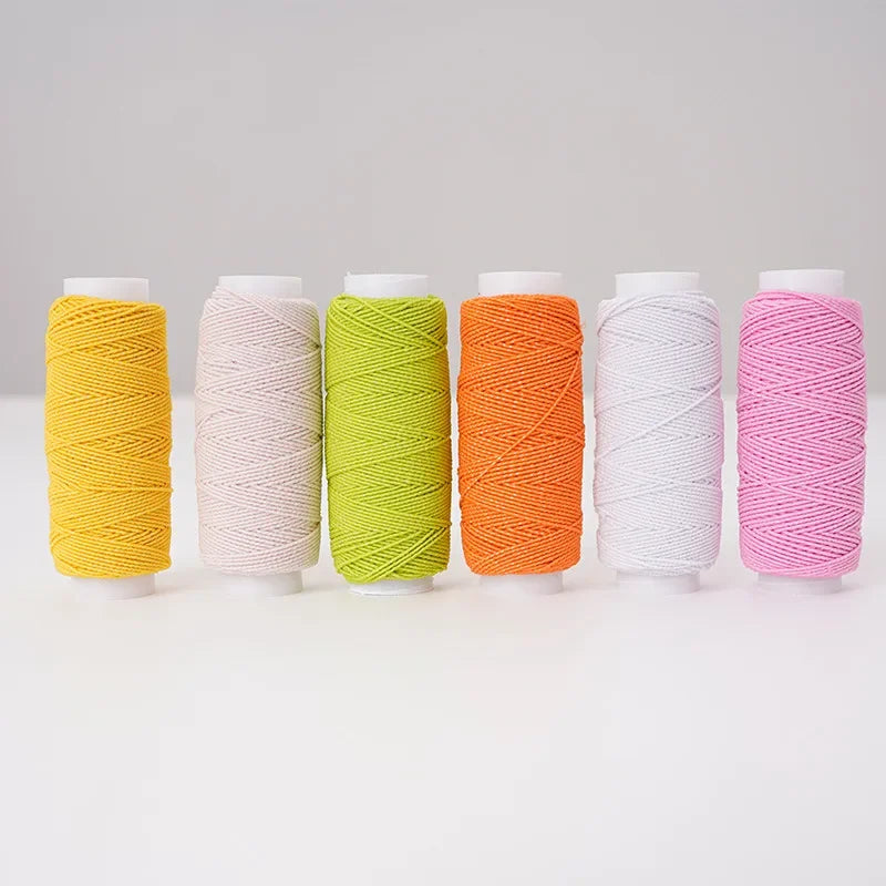 Fil élastique fin de 0.6mm pour Machine à coudre, ligne inférieure, corde de liaison pour vêtements, fil élastique de hauteur