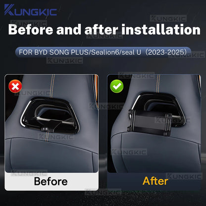Support multimédia arrière spécial pour iPad et téléphone pour BYD Song Plus ATTO 3 2023 2024 2025 Sealion 6 Seal U Atto3