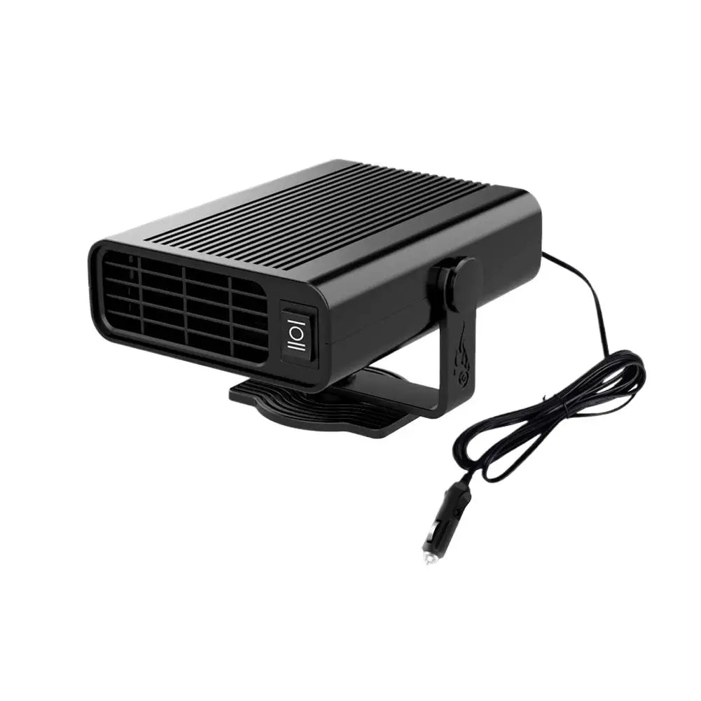 Chauffage de voiture, chauffage de voiture Portable 12V qui branchez-vous en allume-cigare chauffage de voiture électrique dégivreur chauffage rapide dégivrage désembueur