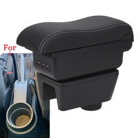 Accoudoir de voiture pour Seat Ibiza, boîte de rangement pour Seat Ibiza 6j Ibiza 6L, pièces de rénovation, accessoires d'intérieur de voiture