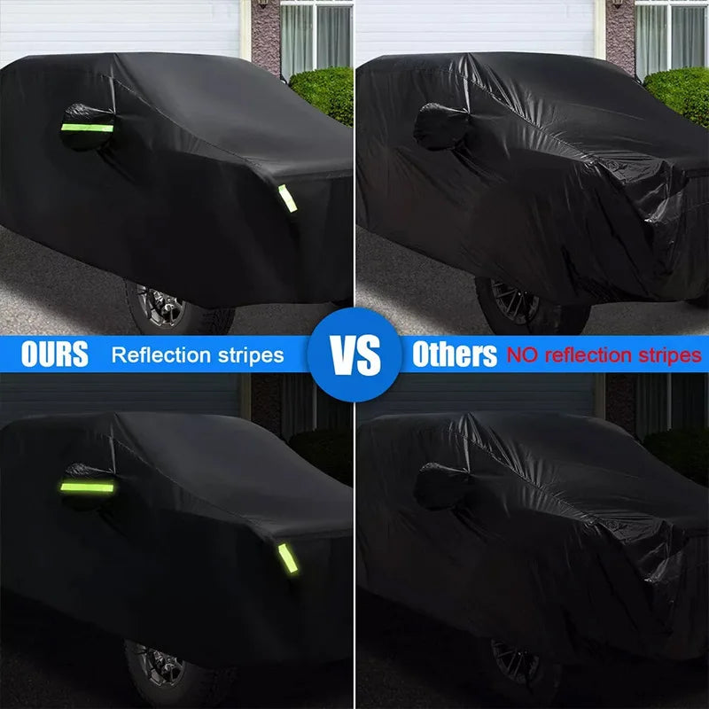 Bâches de voiture 6 en 1 pour BYD Yangwang U8, imperméable, anti-poussière, UV, anti-neige, résistant aux rayures