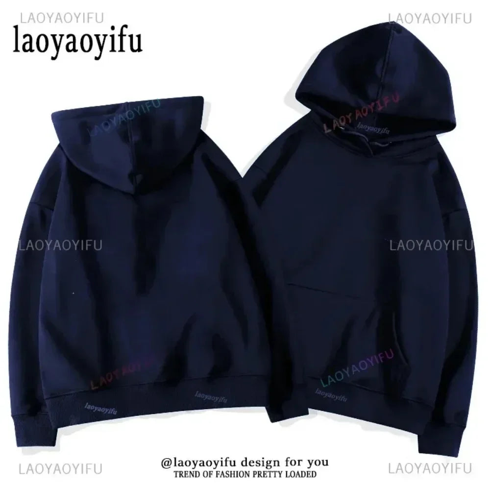 2025 sweat à capuche en coton de haute qualité femmes hommes classique personnalisé personnalité sweat décontracté mode Hipster Hip-hop à capuche