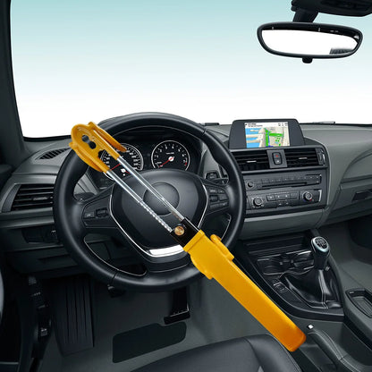Dispositif antivol rétractable à Double crochets, verrouillage de roue de voiture adapté aux voitures, camions, fourgonnettes et suv