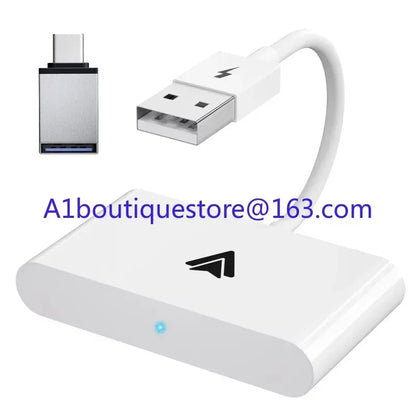 Adaptateur Apple de haute qualité sans fil Ai Carplay filaire vers sans fil Apple Auto Carplay Dongle pour Oem Carplay Apple Auto