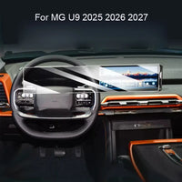 Écran de Navigation GPS de voiture, Film trempé anti-rayures, autocollant d'affichage de tableau de bord, accessoire automobile pour MG U9 2025 2026 2027