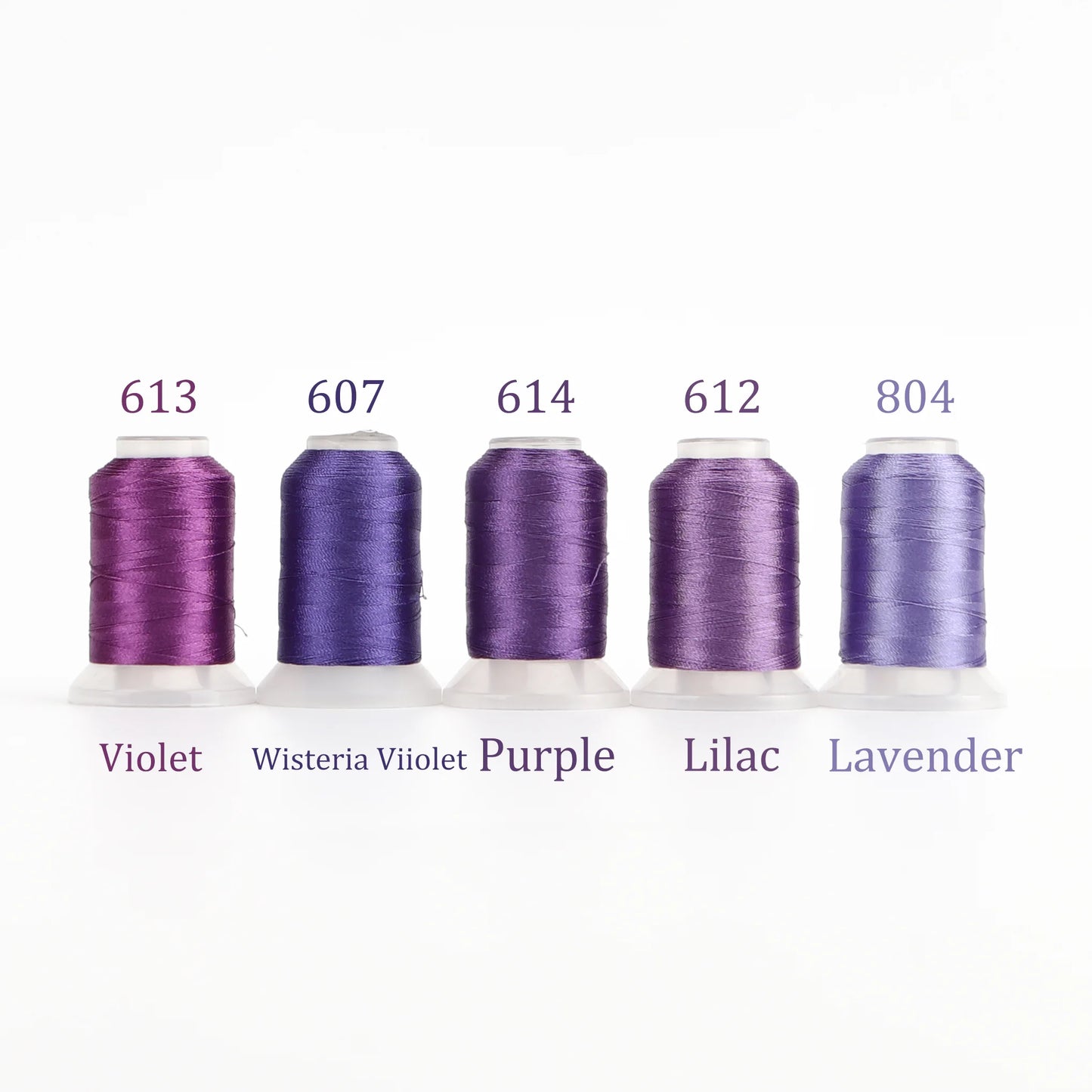 Ensemble de 63 couleurs Brother, fil à broder en Polyester de qualité supérieure, 500M (550 ans), chaque bobine, Machine domestique pour Brother Babylock Janome Singer