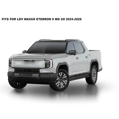عاكس نافذة جانبية لـ LDV Maxus eTerron 9 MG U9 2024 2025 2026 2027، واقي نافذة السيارة من الشمس والمطر
