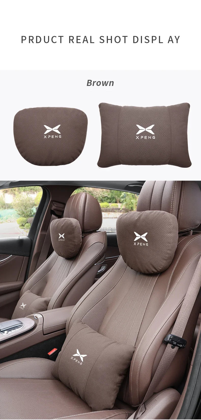 XPENG P5 P7 G3 G6 G9 X9 N5 F57 BETA appui-tête de voiture soutien du cou siège coussin lombaire respirant doux oreiller de cou accessoires automobiles