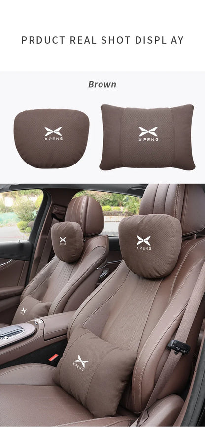 XPENG P5 P7 G3 G6 G9 X9 N5 F57 BETA appui-tête de voiture soutien du cou siège coussin lombaire respirant doux oreiller de cou accessoires automobiles
