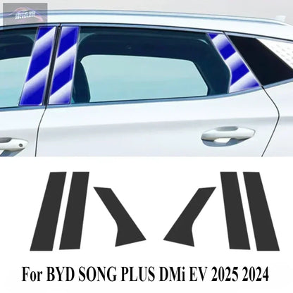 Film de Protection PPF pour BYD SONG PLUS DMi EV 2025 2024, accessoires d'intérieur, panneau d'engrenage Transparent en TPU, Console centrale de Navigation