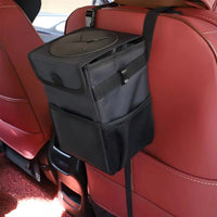 Poubelle de voiture Portable, boîte de rangement pliable, organisateur de véhicule multifonctionnel, poubelle de voiture, poubelle de rangement compacte pour l'intérieur de la voiture