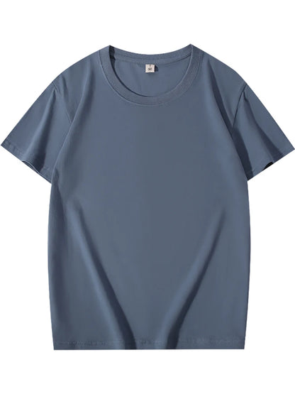 T-shirt personnalisé gratuit impression Logo Image vêtements de travail bricolage haut à manches courtes 100% coton entreprise broderie équipe Culture chemise