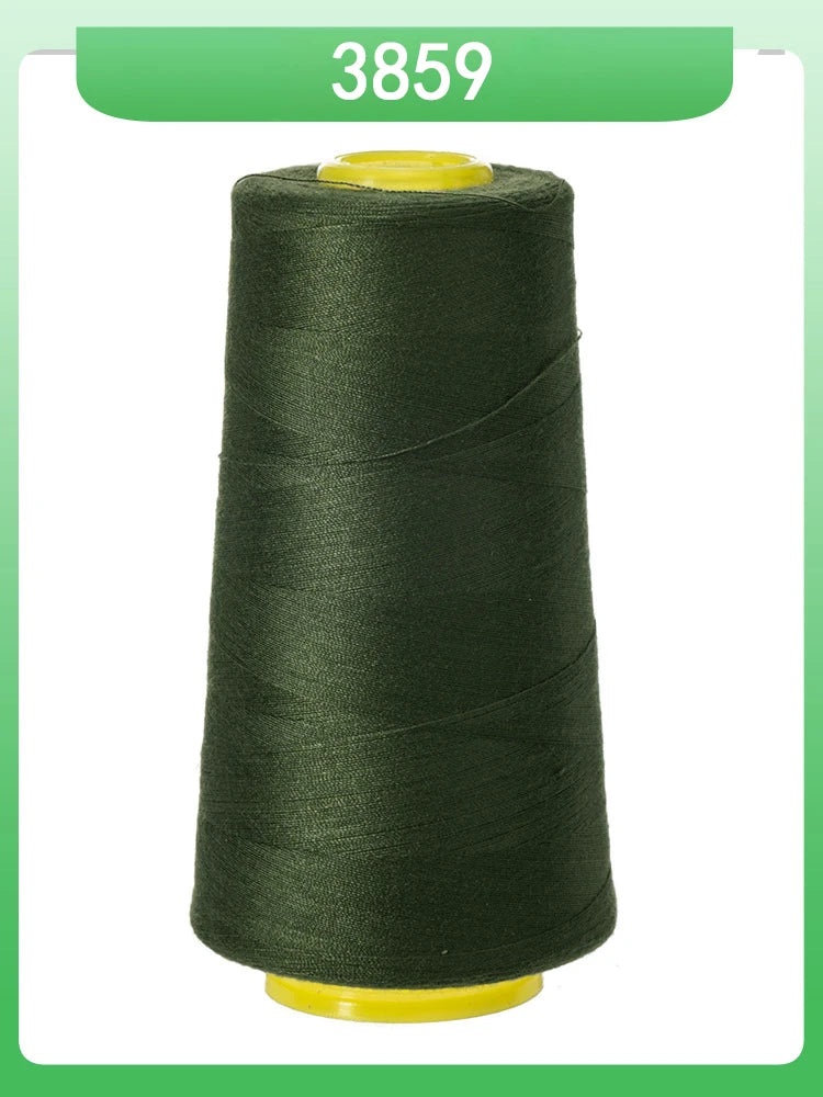 Fil à coudre ultra-fin 602-fil en polyester semblable à la soie à grande vitesse 60s/2 5000m, pour machine à broder et travaux d'aiguille délicats