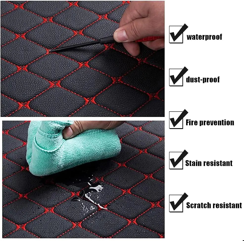 Pour Lynk & Co Z10 Z20 900 tapis de sol de voiture personnalisés tapis Auto en cuir PU imperméable pied Coche accessoire revêtement de sol
