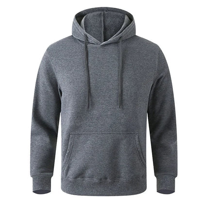 Sweat à capuche unisexe de haute qualité, pull hip-hop, haut décontracté, tendance, couleur unie, nouveau style confortable, printemps et automne, 2026