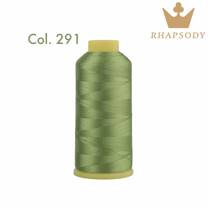 Bal apsody-Fil à broder en polyester, 5000m, 40WT, 120 tches, 200, pour machine à broder Brother Singer Janome Babylock, couture à domicile