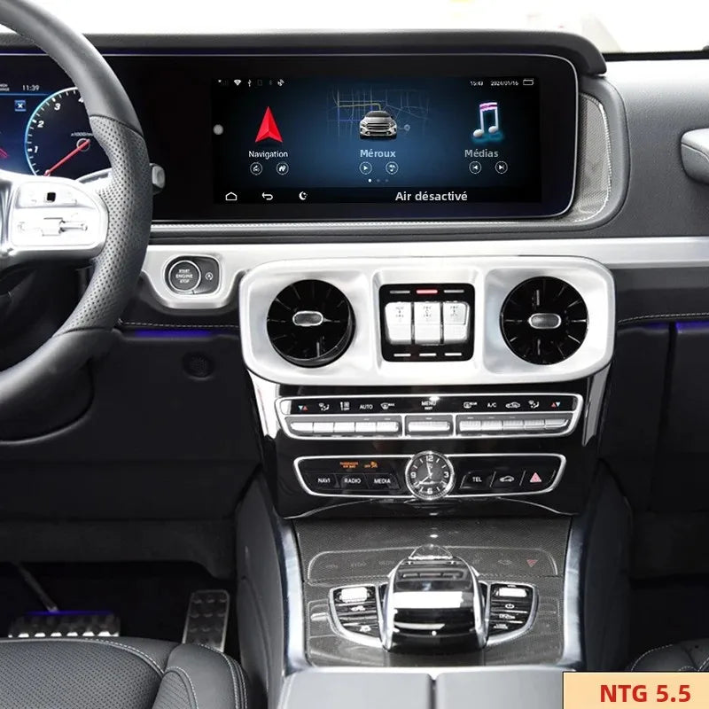 Adaptateur CarPlay sans fil pour Mercedes EQG W463 Ntg6 MBUX Magic AI Box, mise à jour de Navigation Radio 10.25 pouces, système multimédia