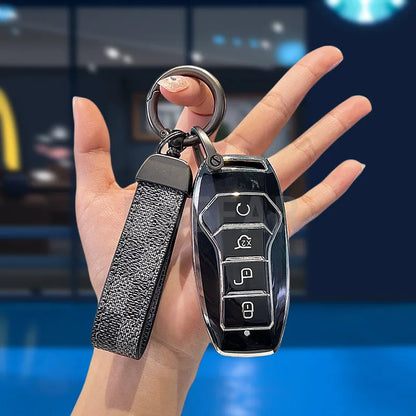 Étui pour clé de voiture en TPU, housse de protection pour BYD Seal Atto 3 Seal U Dm I Song Plus Dolphin King EV Tang Dm QIn PLUS MAX Yuan, accessoires automobiles