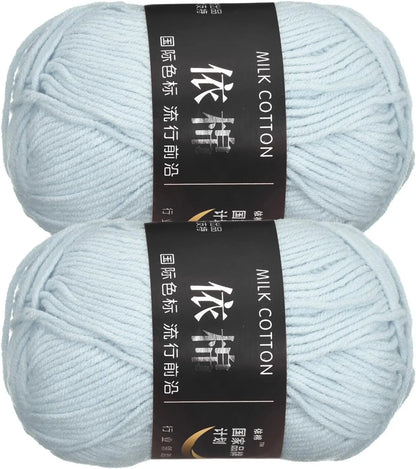 100g 2 PCS/LOT bricolage machine à tricoter fil angora pellets fil pour fil de laine au crochet laine mélangée tricot