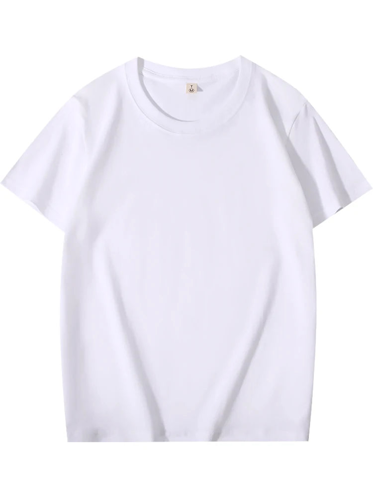 T-shirt personnalisé gratuit impression Logo Image vêtements de travail bricolage haut à manches courtes 100% coton entreprise broderie équipe Culture chemise