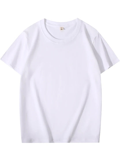 T-shirt personnalisé gratuit impression Logo Image vêtements de travail bricolage haut à manches courtes 100% coton entreprise broderie équipe Culture chemise
