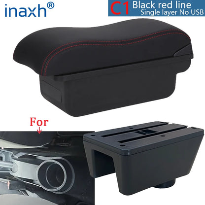 Accoudoir de voiture pour Seat Ibiza, boîte de rangement pour Seat Ibiza 6j Ibiza 6L, pièces de rénovation, accessoires d'intérieur de voiture