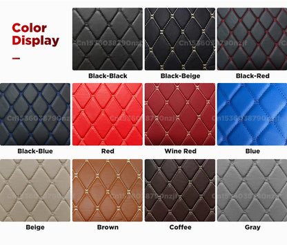 Couverture de tapis de revêtement de cargaison de polymères de coffre de voiture 3D, accessoires intérieurs, BYD, Yuan Pro, 2021, 2022, 2023