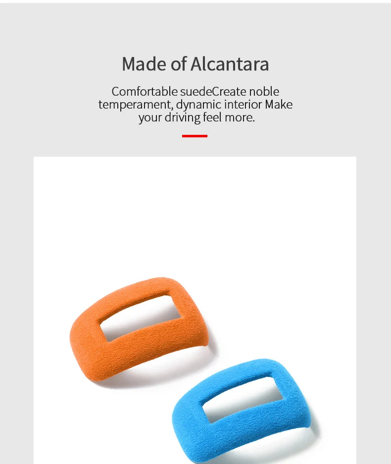 Autocollant de couverture de coffre de changement de vitesse de voiture, en Alcantara, anti-rayures, accessoires de réglage intérieur, pour Mitsubishi Outlander 2023