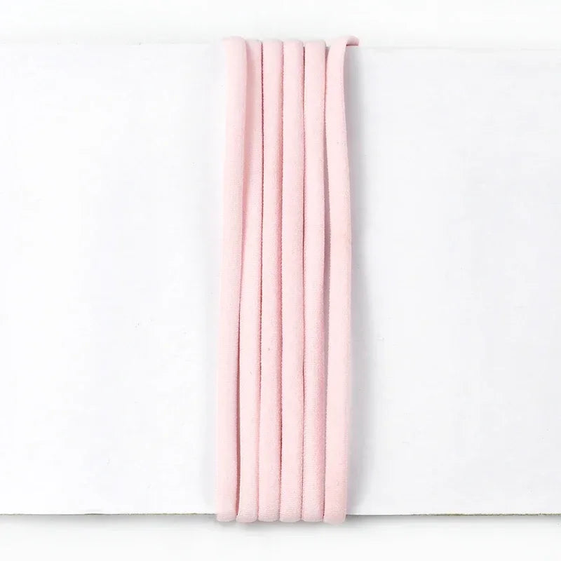Bande élastique 5/10/20M 3/5mm, noyau d'huile, corde en Nylon pour attaches de cheveux, sangle de masque, bande extensible, soutien-gorge, chaussures, bandes en caoutchouc, accessoires de couture