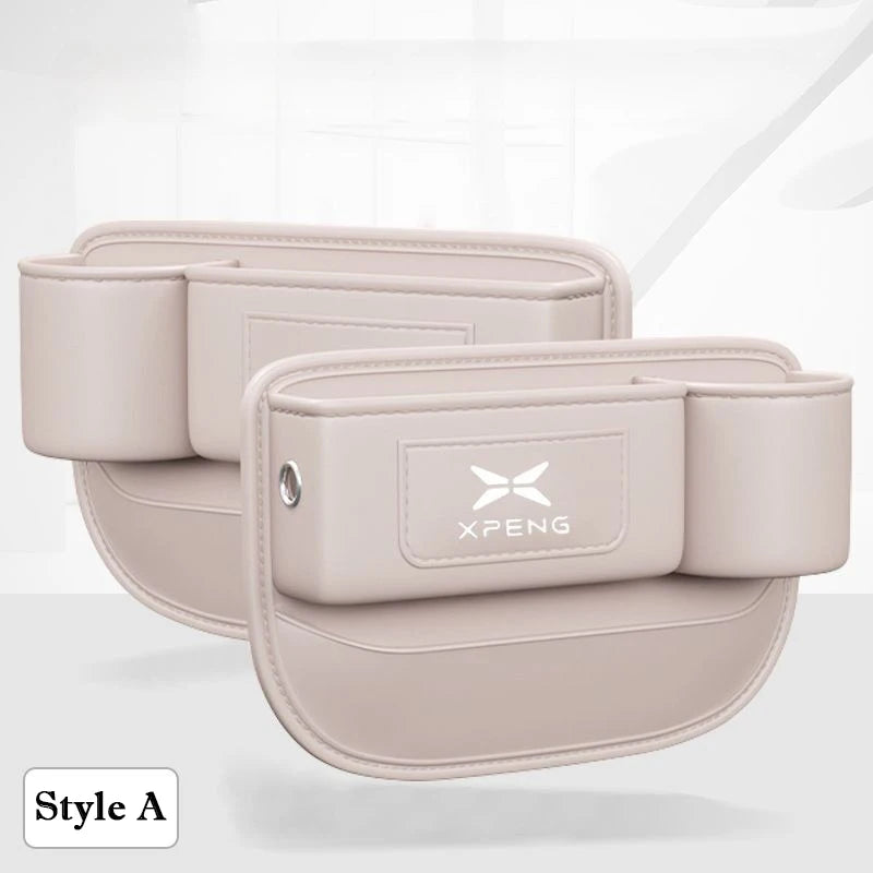 Boîte de rangement de fentes de siège de voiture, tasse d'eau, support de téléphone, sac de rangement, accessoires de rangement intérieur pour Xpeng G6 G9 G3 G3i P7 P5 P7i X9