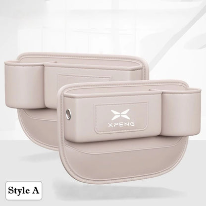 Boîte de rangement de fentes de siège de voiture, tasse d'eau, support de téléphone, sac de rangement, accessoires de rangement intérieur pour Xpeng G6 G9 G3 G3i P7 P5 P7i X9