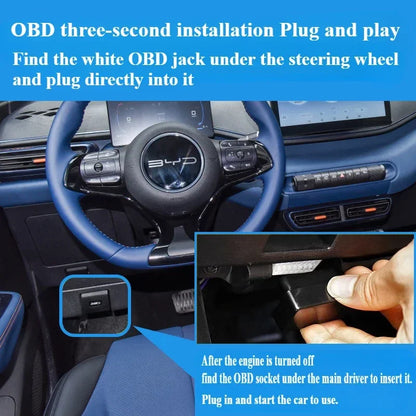 Lève-vitre automatique en un clic, fermeture de fenêtre et verrouillage de voiture, frégate 07 King DM-i, BYD DolDave SeaghydrYuan ettes Qin Plus